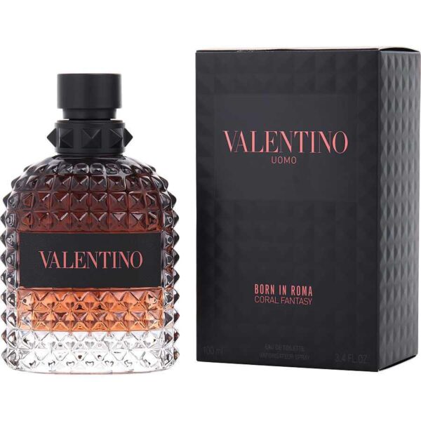 VALENTINO UOMO BORN IN ROMA CORAL FANTASY 100ML - $140