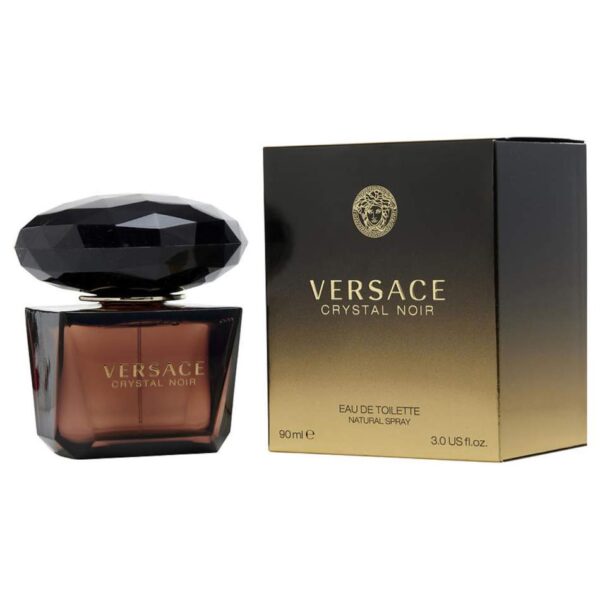 VERSACE CRYSTAL NOIR EDT 90ML - $95