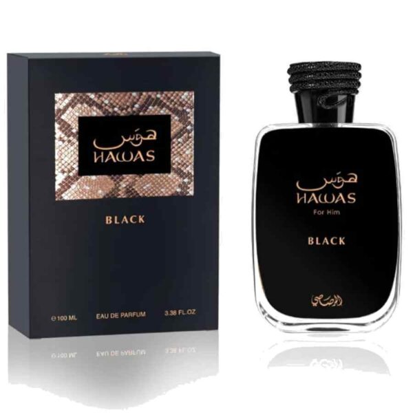 RASASI HAWAS BLACK 100ML - $98