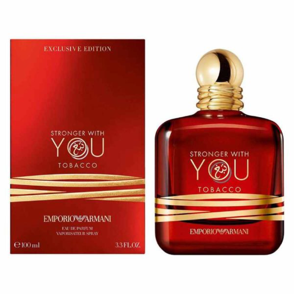 EMPORIO ARMANI STRONGER WITH YOU TOBACCO 100ML - $185