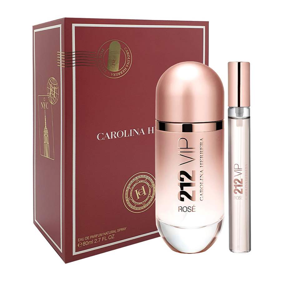 CAROLINA HERRERA SET 212 VIP ROSE 2 PIEZAS