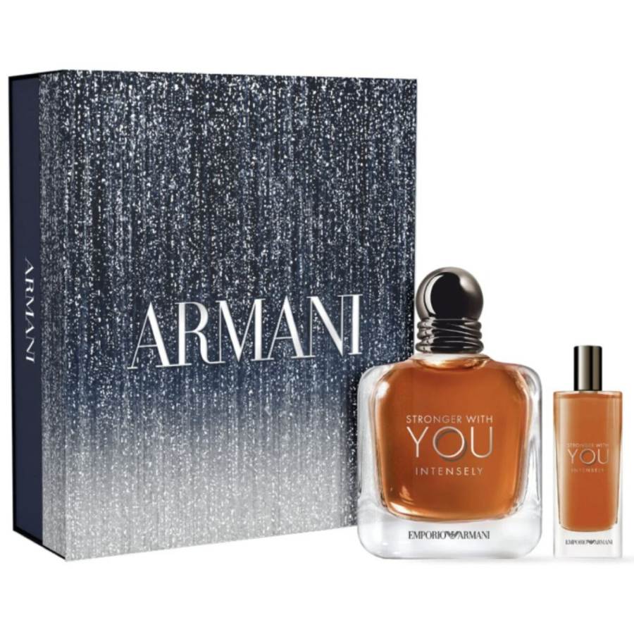 GIORGIO ARMANI SET STRONGER WITH YOU INTENSELY 2 PIEZAS